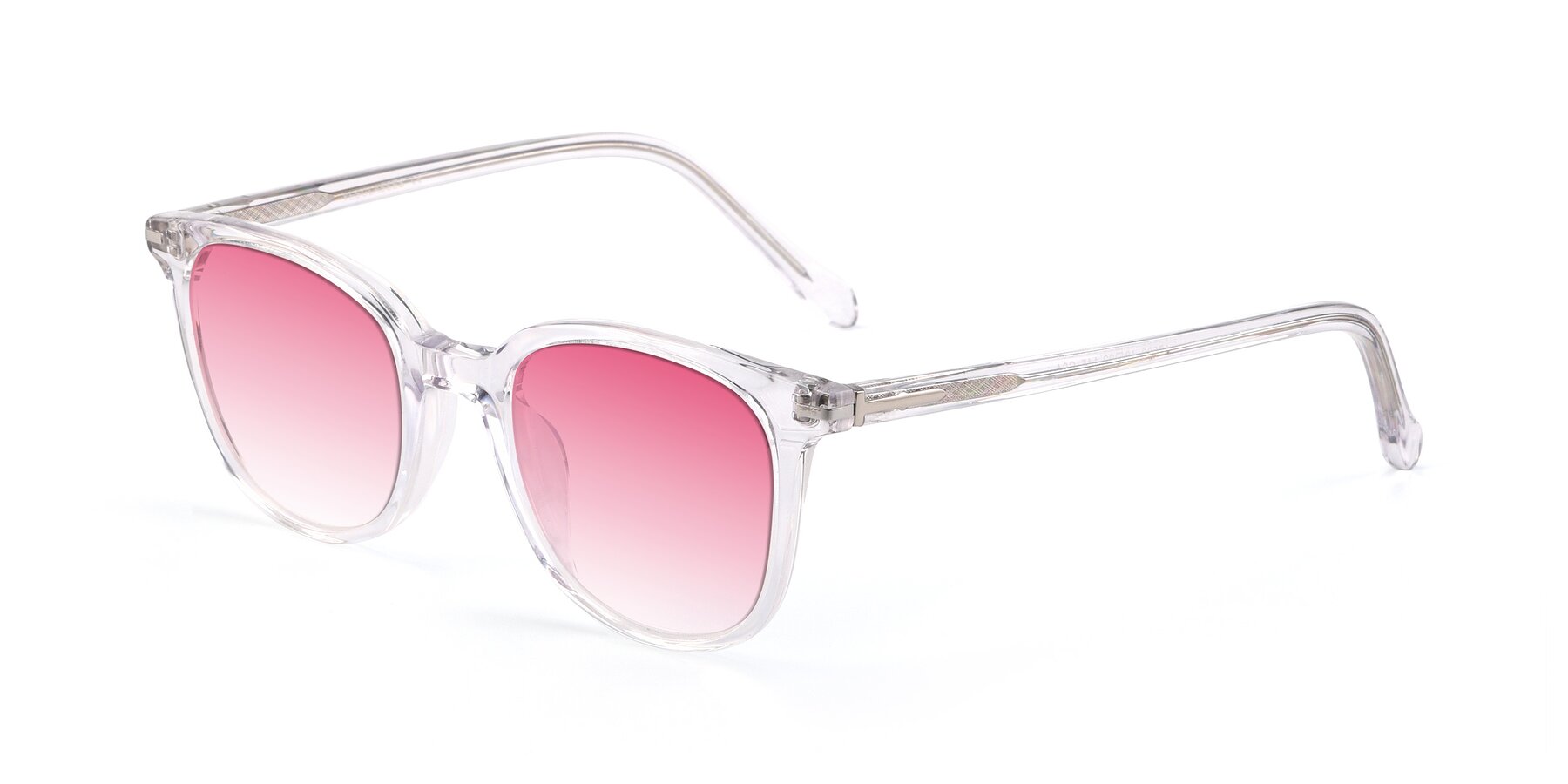 Angle of 17562 in Clear with Pink Gradient Lenses