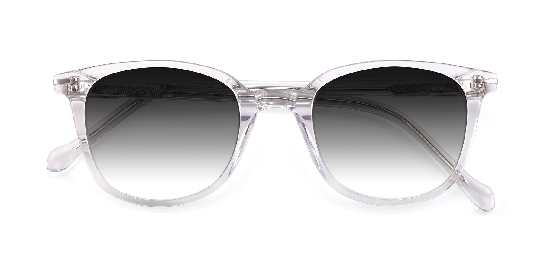 Folded Front of 17562 in Clear with Gray Gradient Lenses