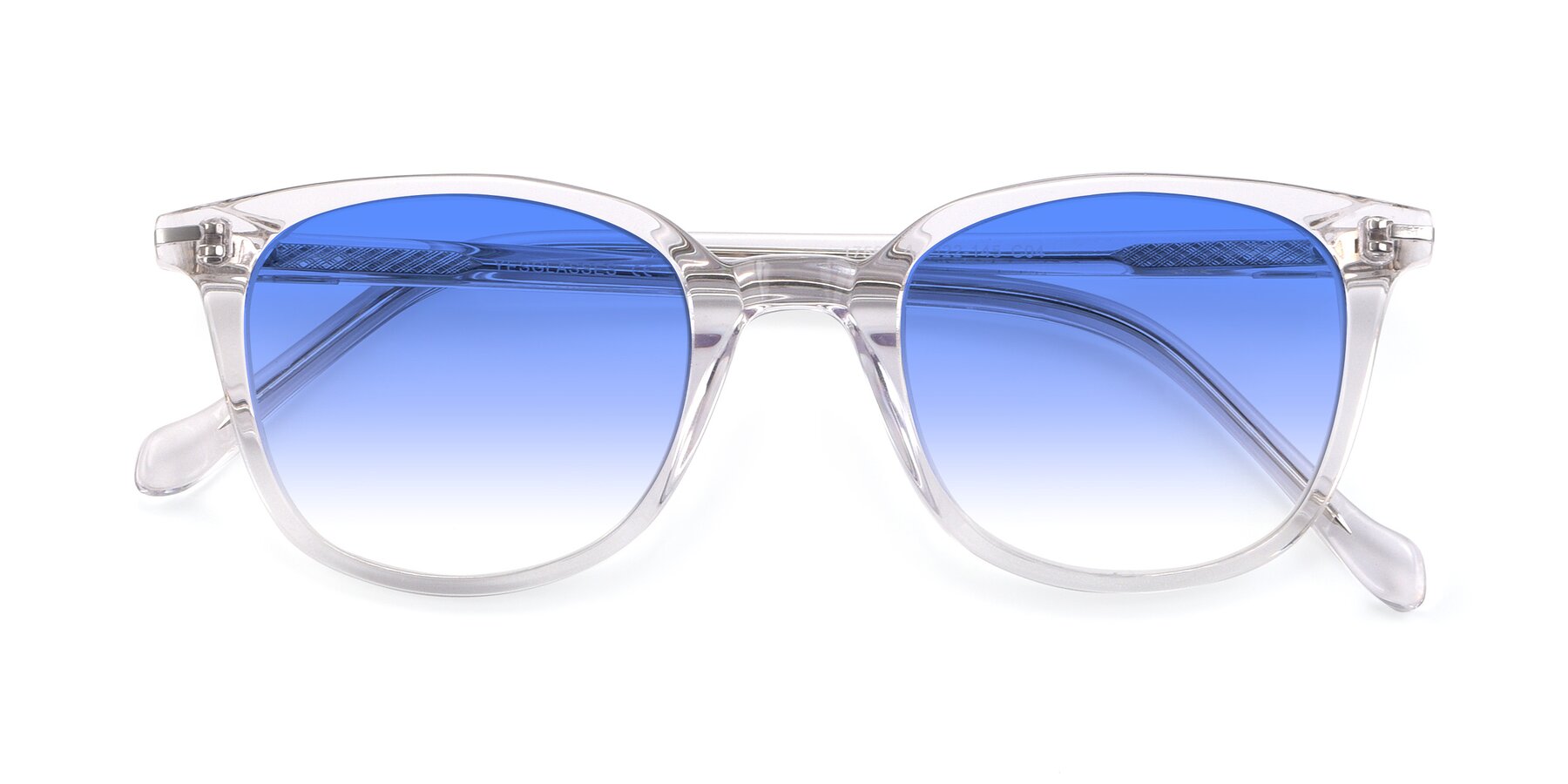Folded Front of 17562 in Clear with Blue Gradient Lenses