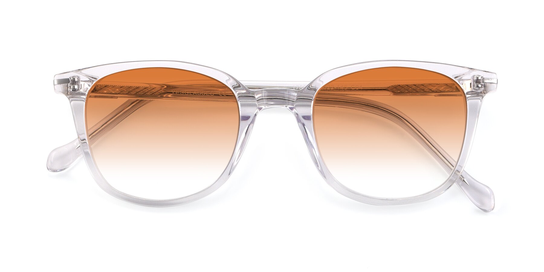Folded Front of 17562 in Clear with Orange Gradient Lenses
