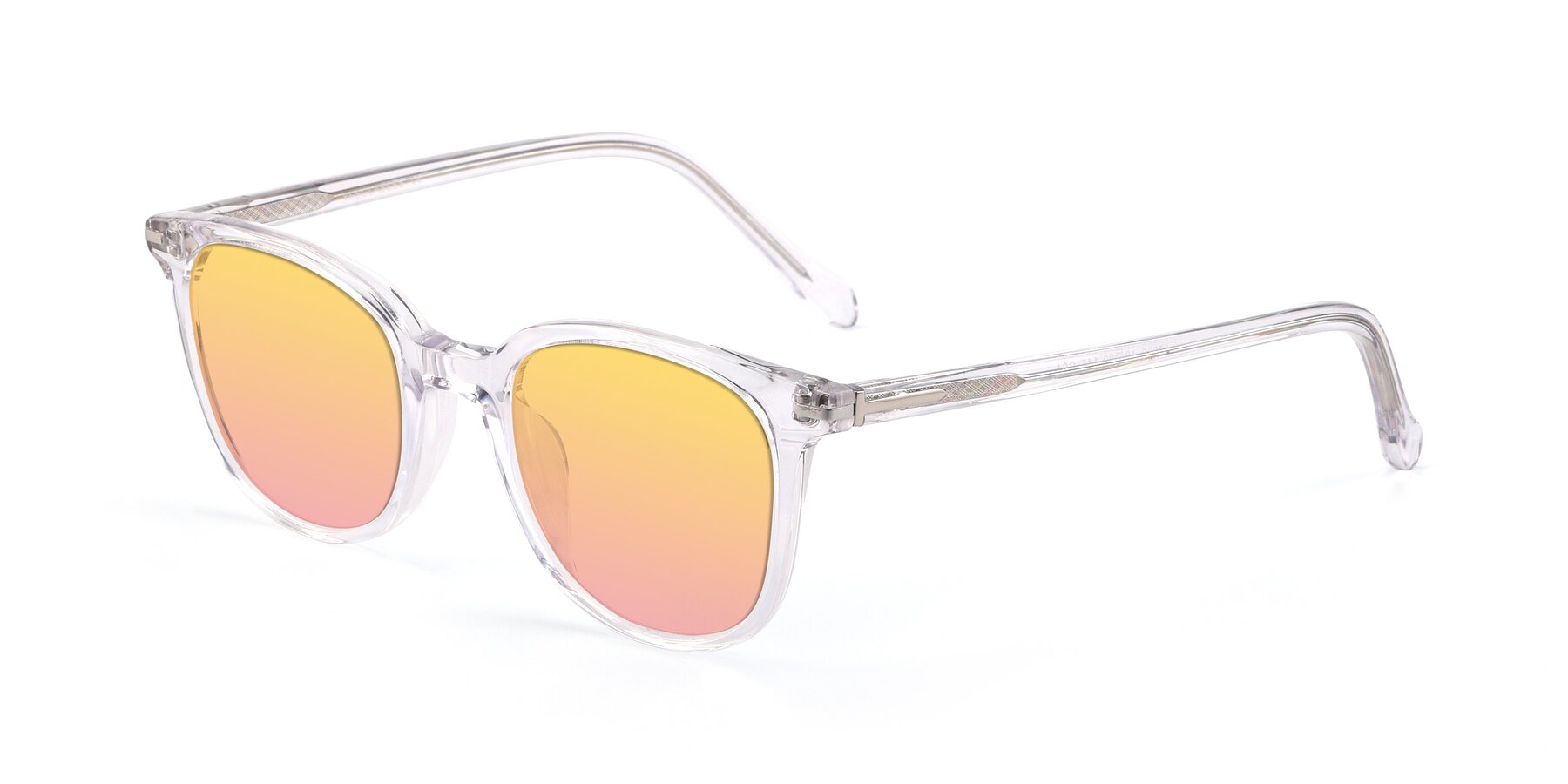 Angle of 17562 in Clear with Yellow / Pink Gradient Lenses