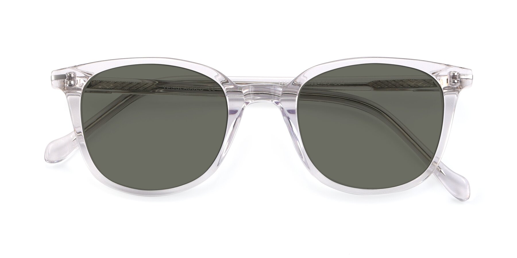 Folded Front of 17562 in Clear with Gray Polarized Lenses