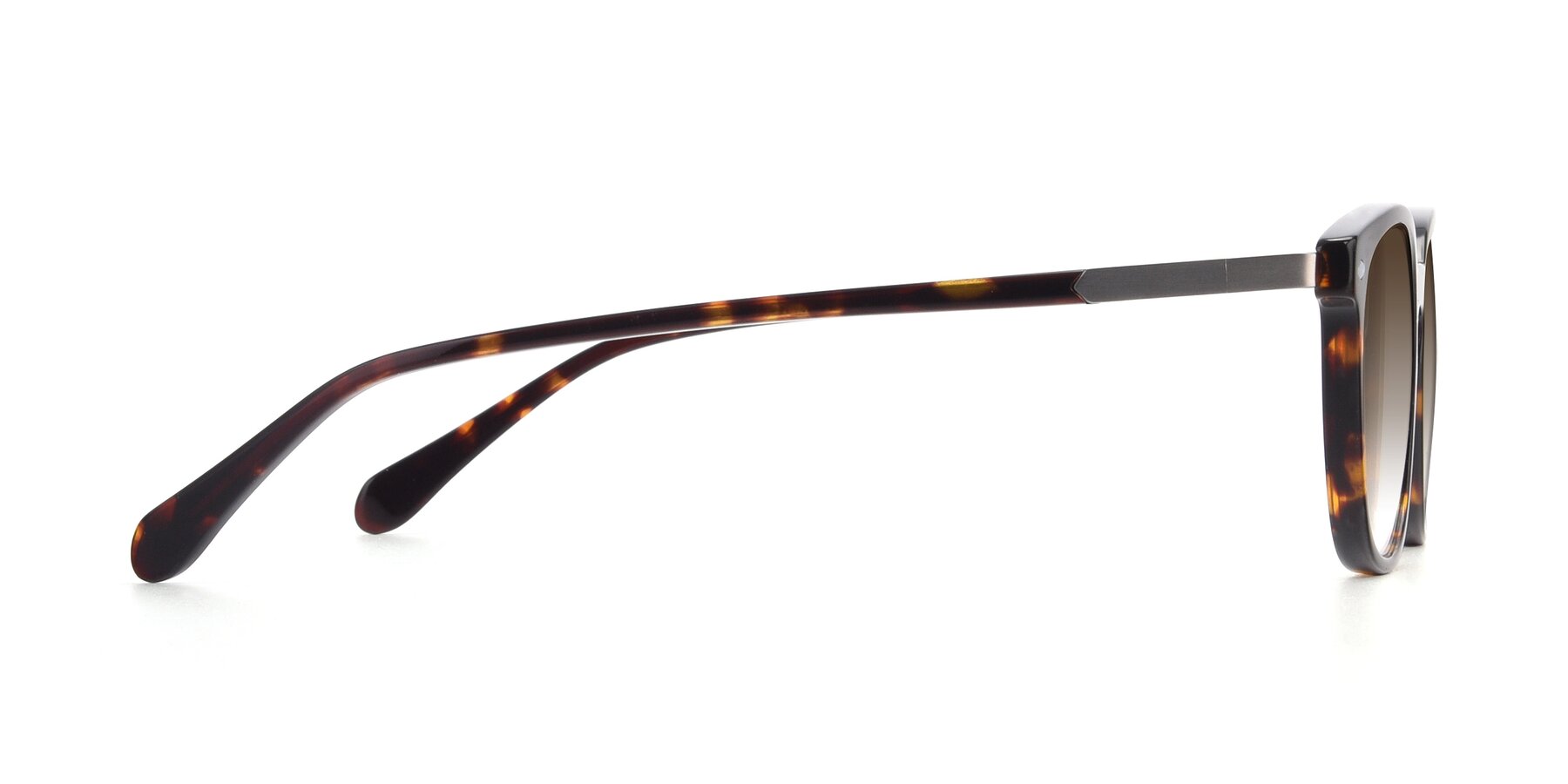 Side of 17578 in Tortoise with Brown Gradient Lenses