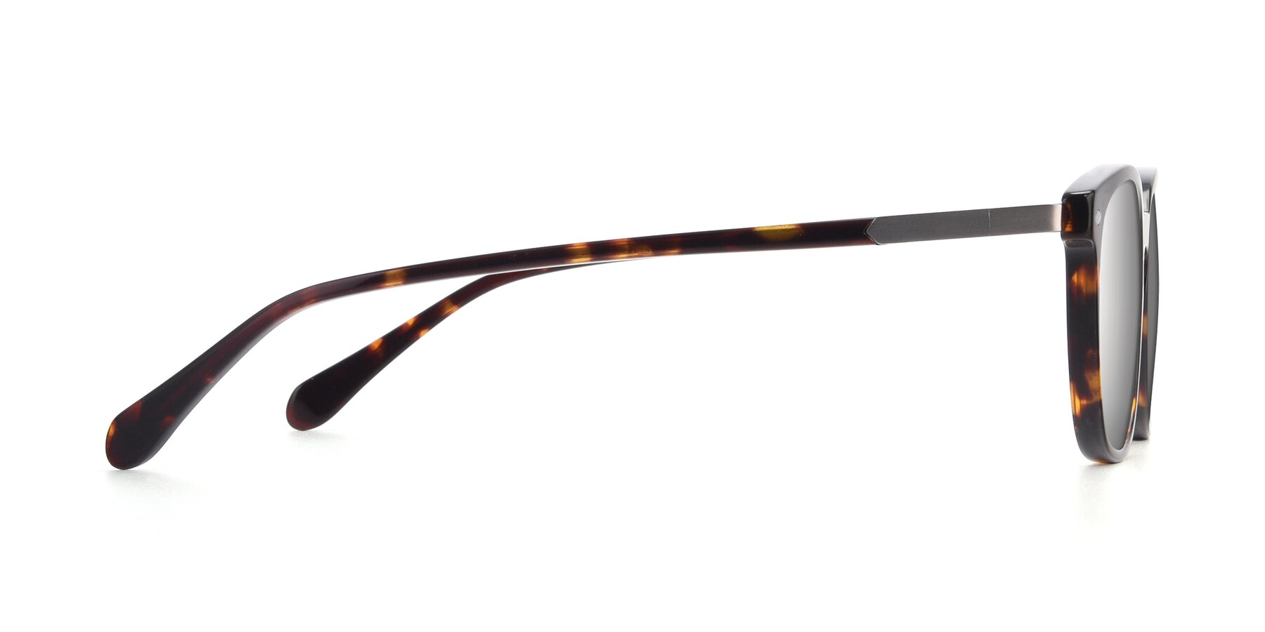 Side of 17578 in Tortoise with Silver Mirrored Lenses