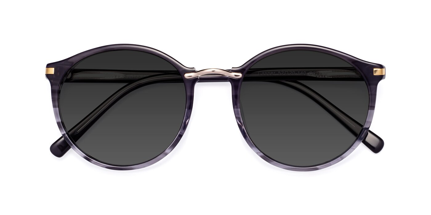Casper - Translucent Black Tinted Sunglasses