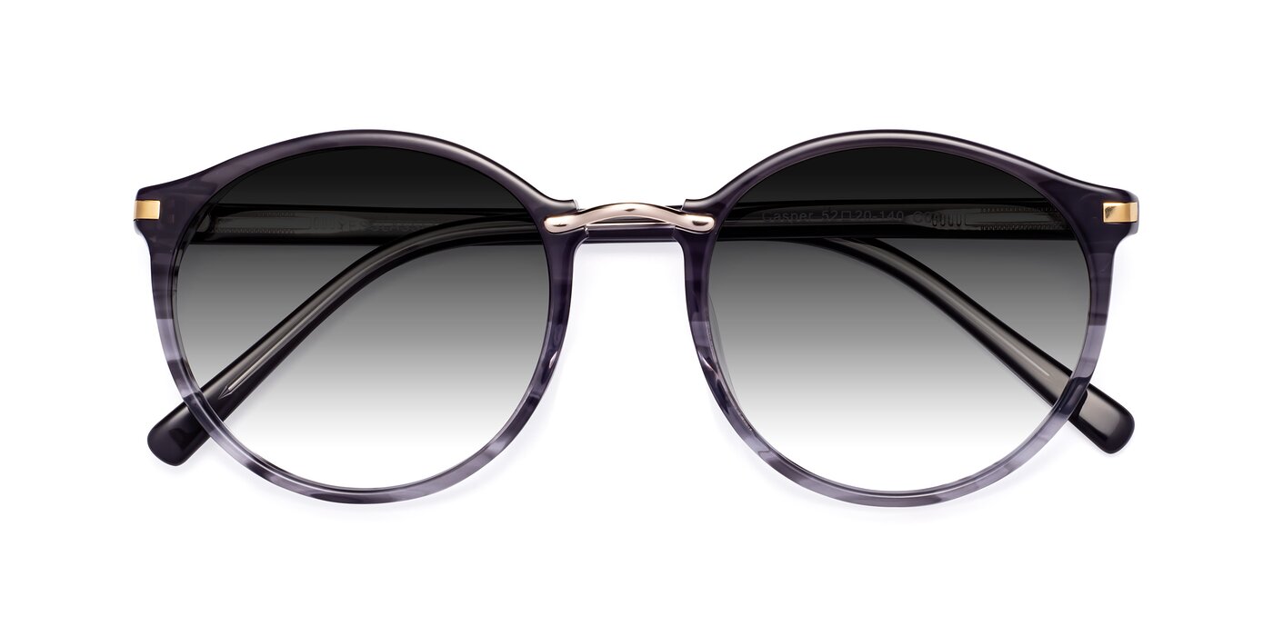 Casper - Translucent Black Gradient Sunglasses