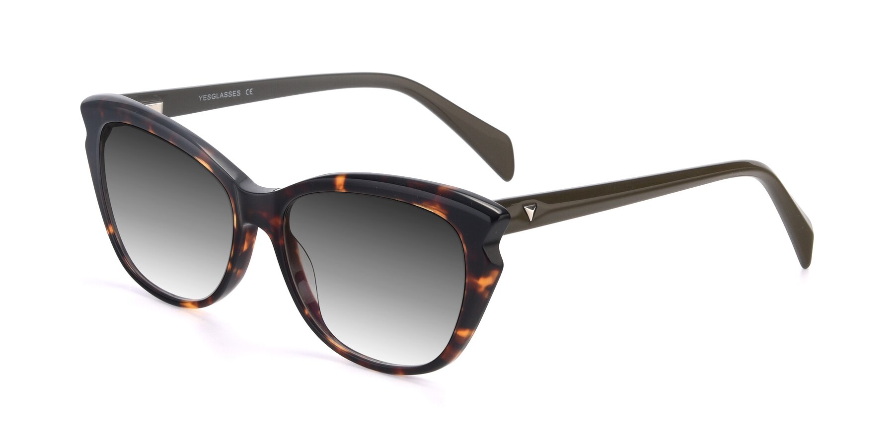 Angle of 17629 in Tortoise with Gray Gradient Lenses