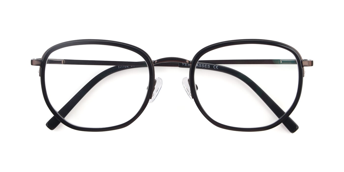 17702 - Black / Bronze Eyeglasses