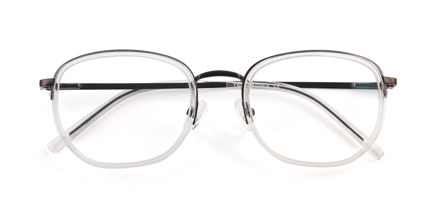 17702 - Bronze / Clear Eyeglasses
