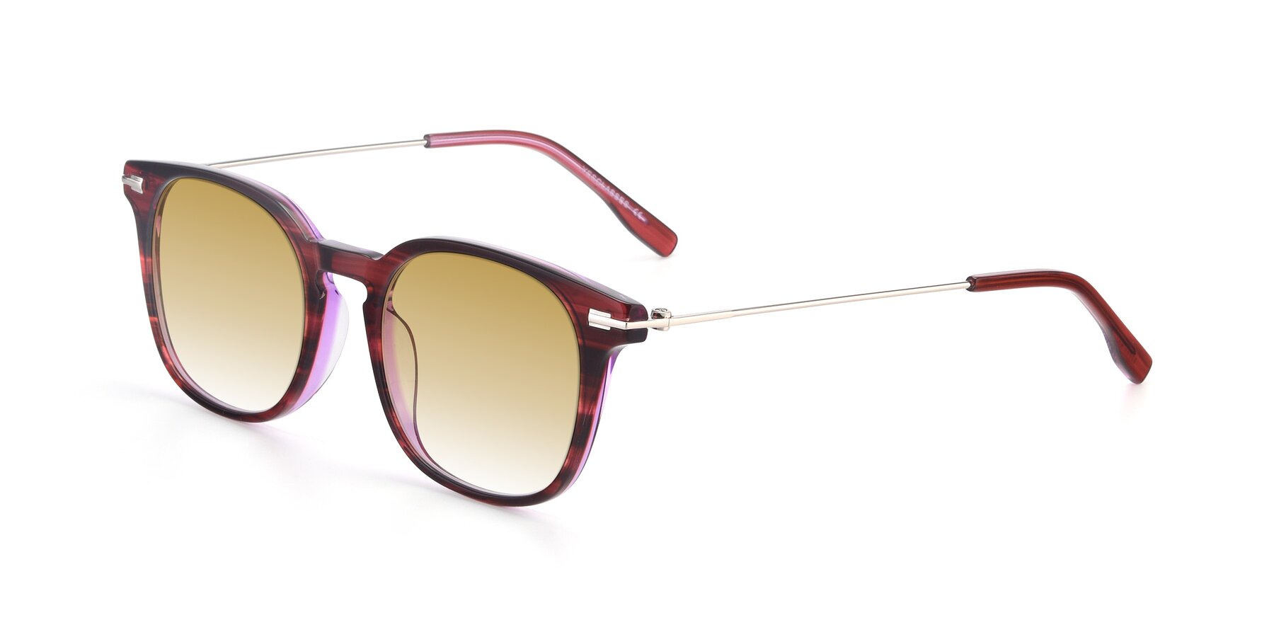 Angle of 17711 in Wine with Champagne Gradient Lenses