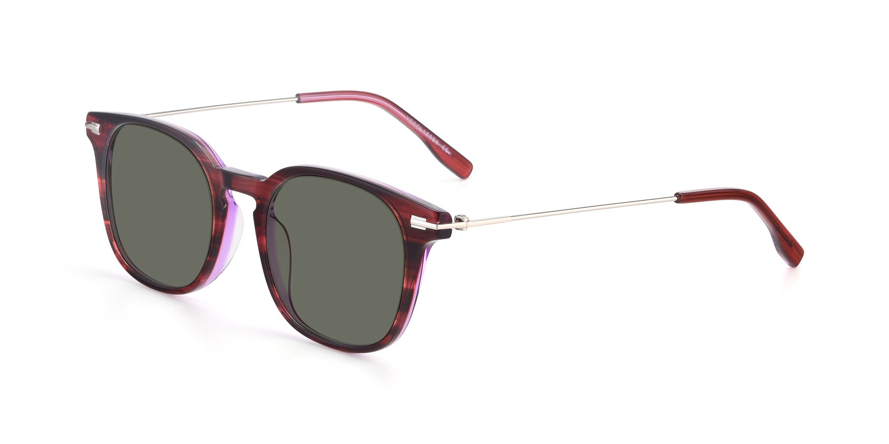 Angle of 17711 in Wine with Gray Polarized Lenses