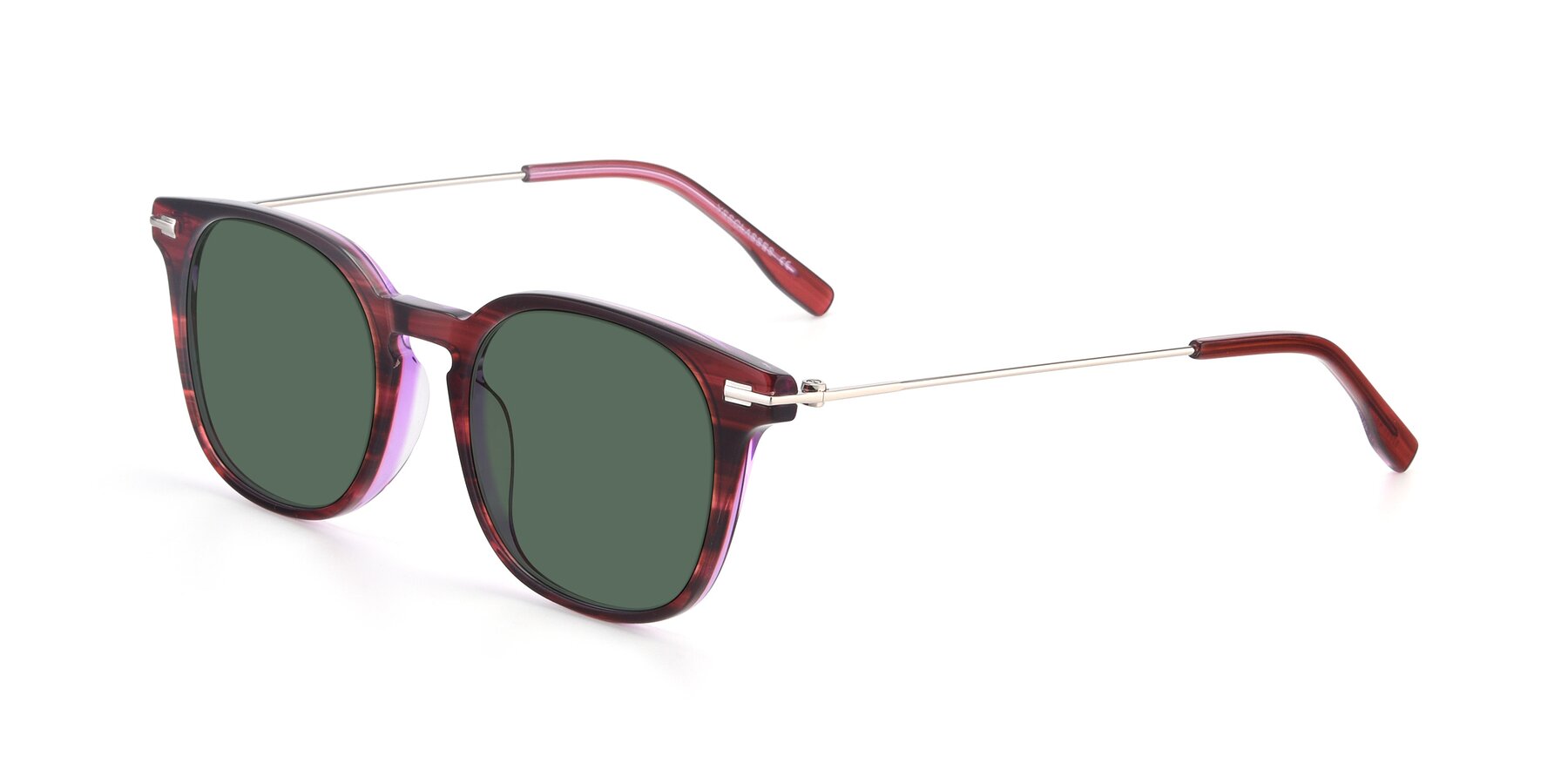 Angle of 17711 in Wine with Green Polarized Lenses