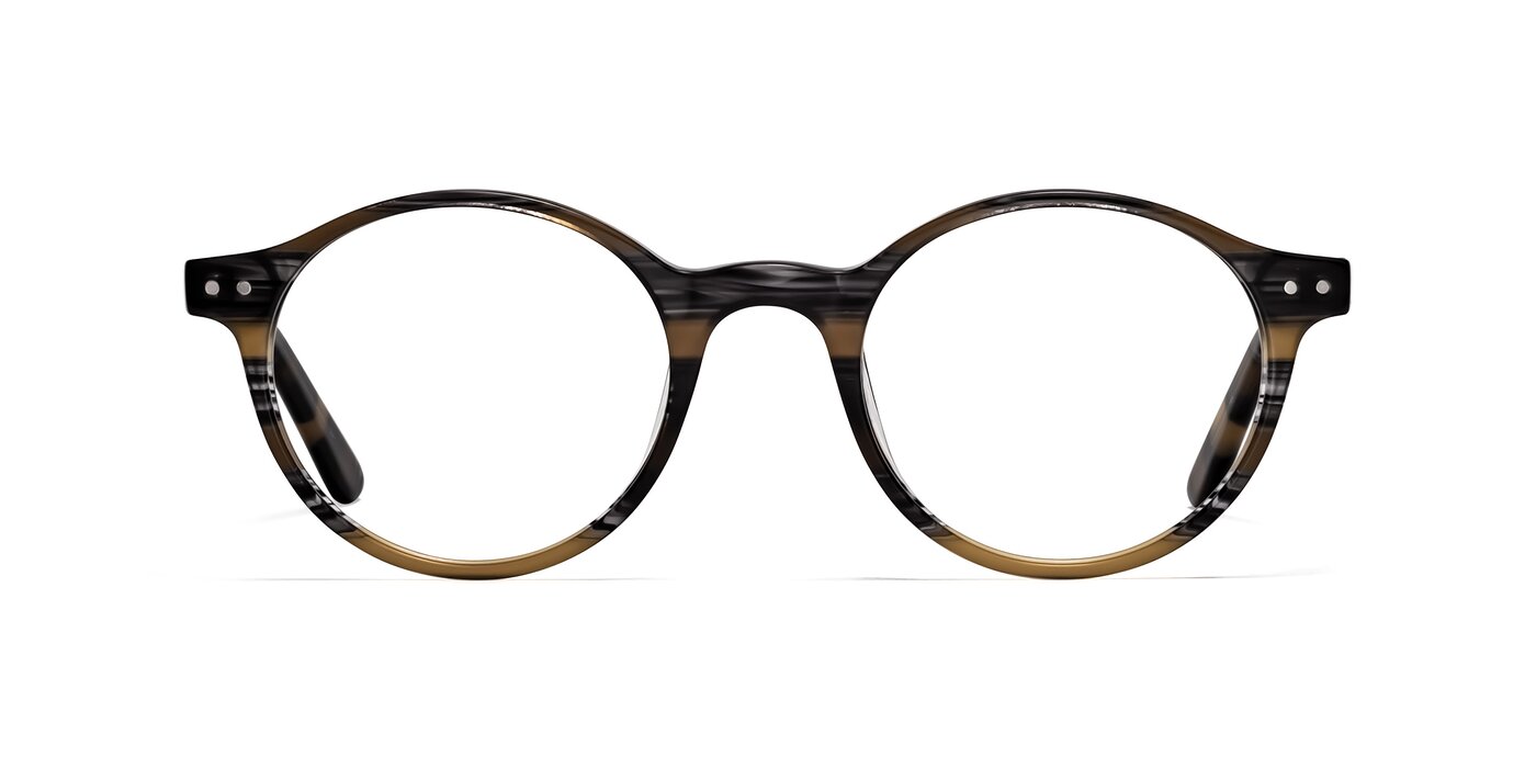 Jardi - Stripe Yellow Grey Blue Light Glasses