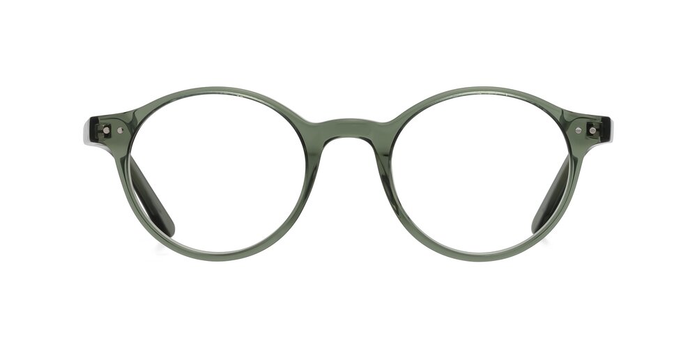 Jardi - Transparent Green Eyeglasses