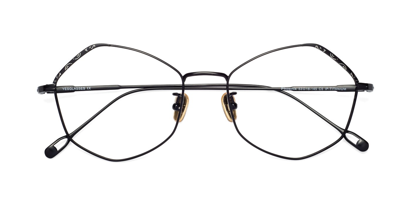 Phoenix - Black Eyeglasses