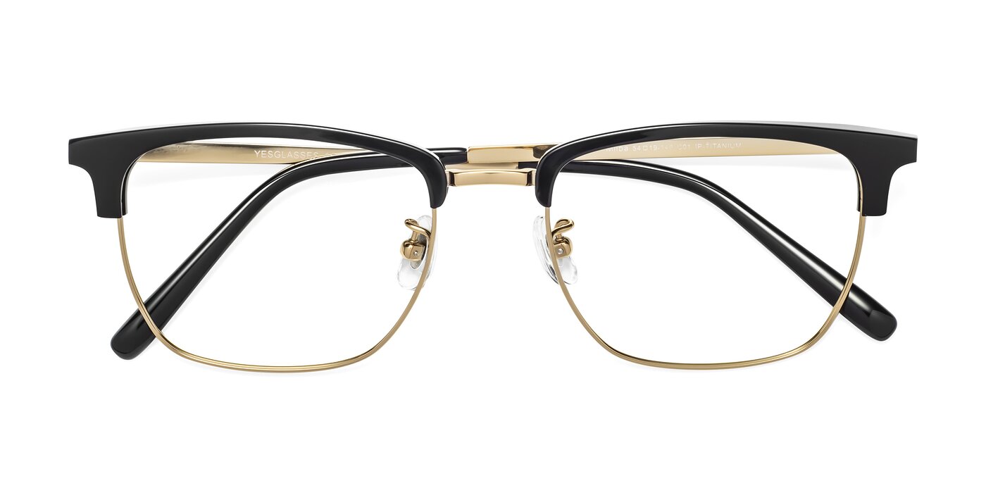 Milpa - Black / Gold Eyeglasses