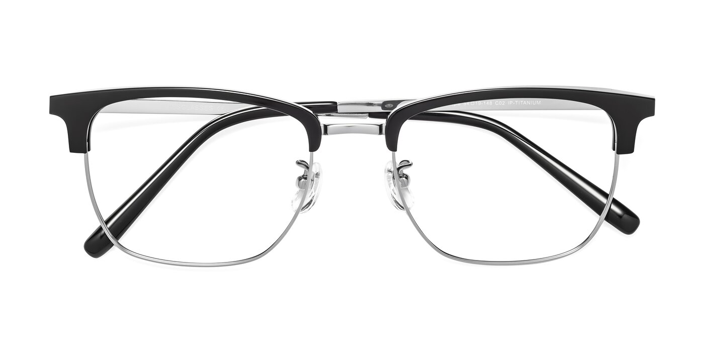 Milpa - Black / Silver Reading Glasses
