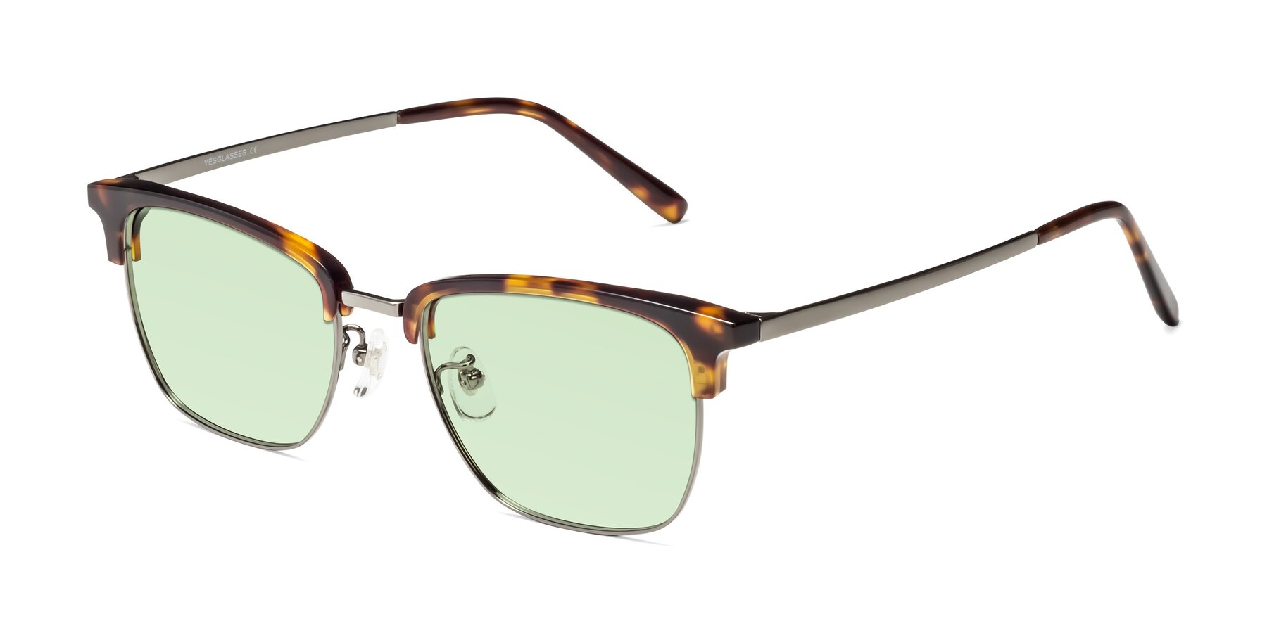 Angle of Milpa in Tortoise with Light Green Tinted Lenses