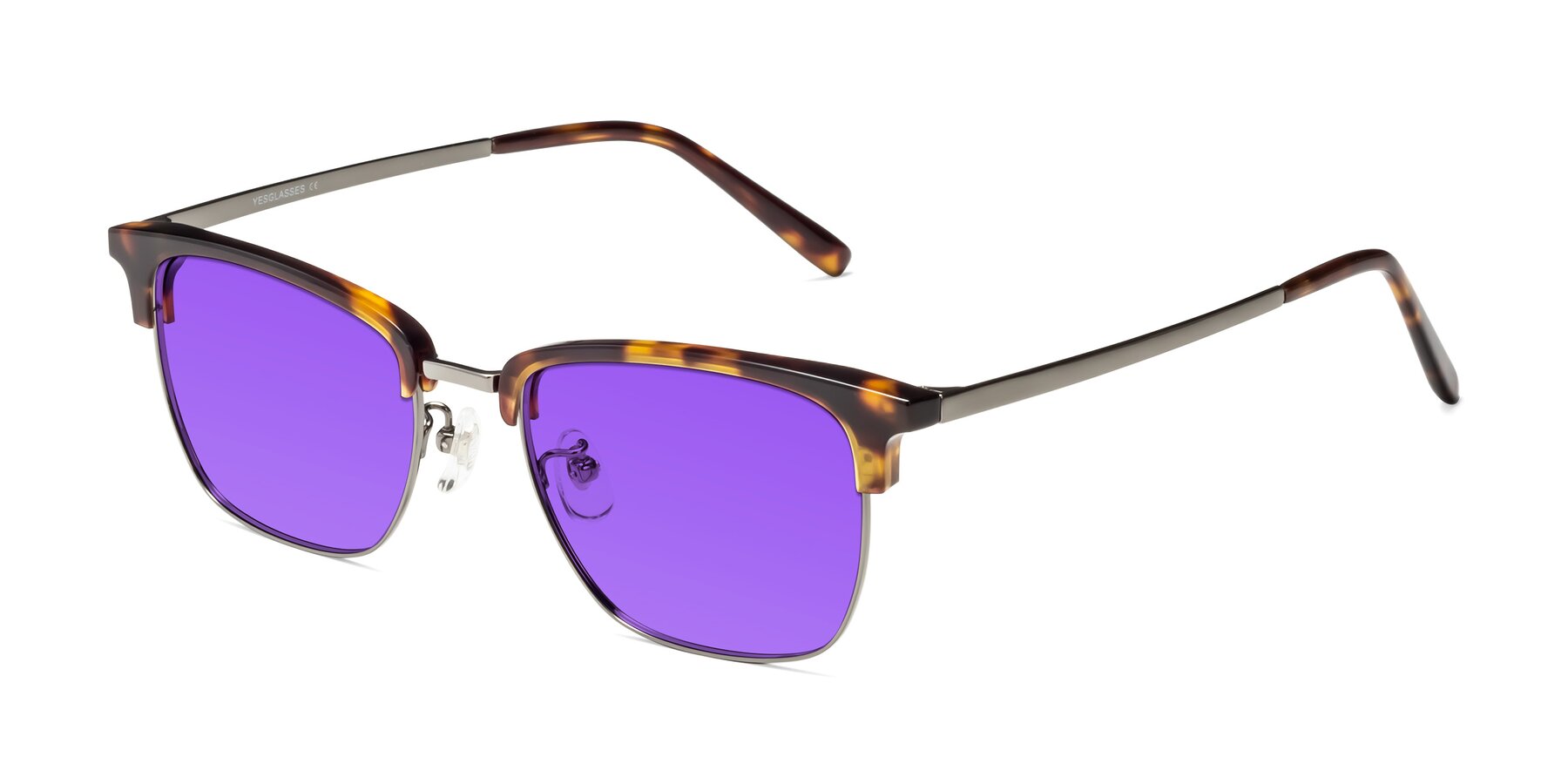 Angle of Milpa in Tortoise with Purple Tinted Lenses