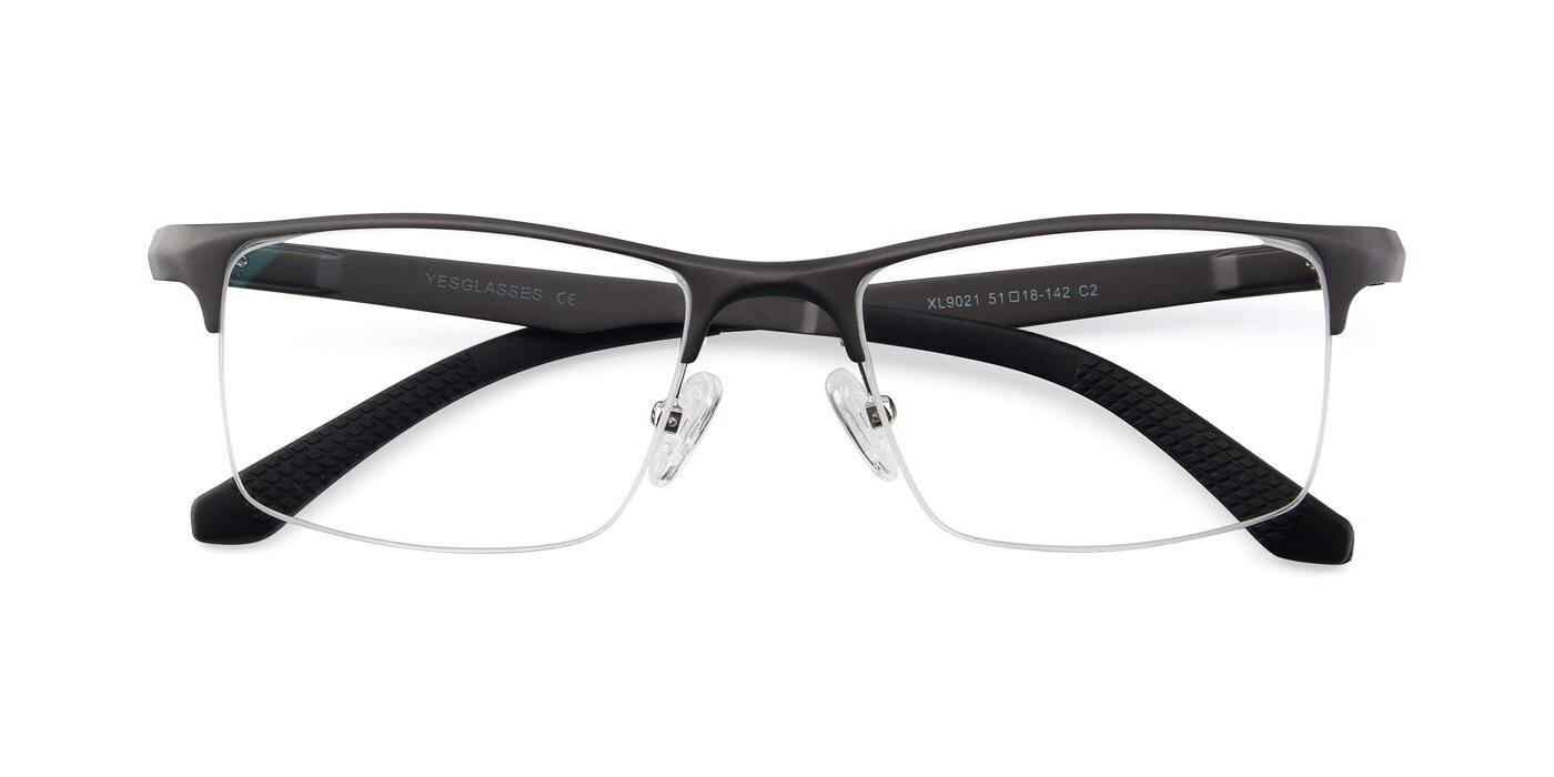 XL9021 - Gunmental Eyeglasses