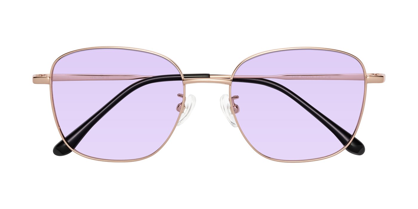 Tim - Rose Gold Tinted Sunglasses