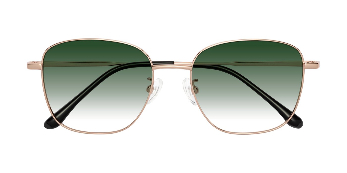 Tim - Rose Gold Gradient Sunglasses
