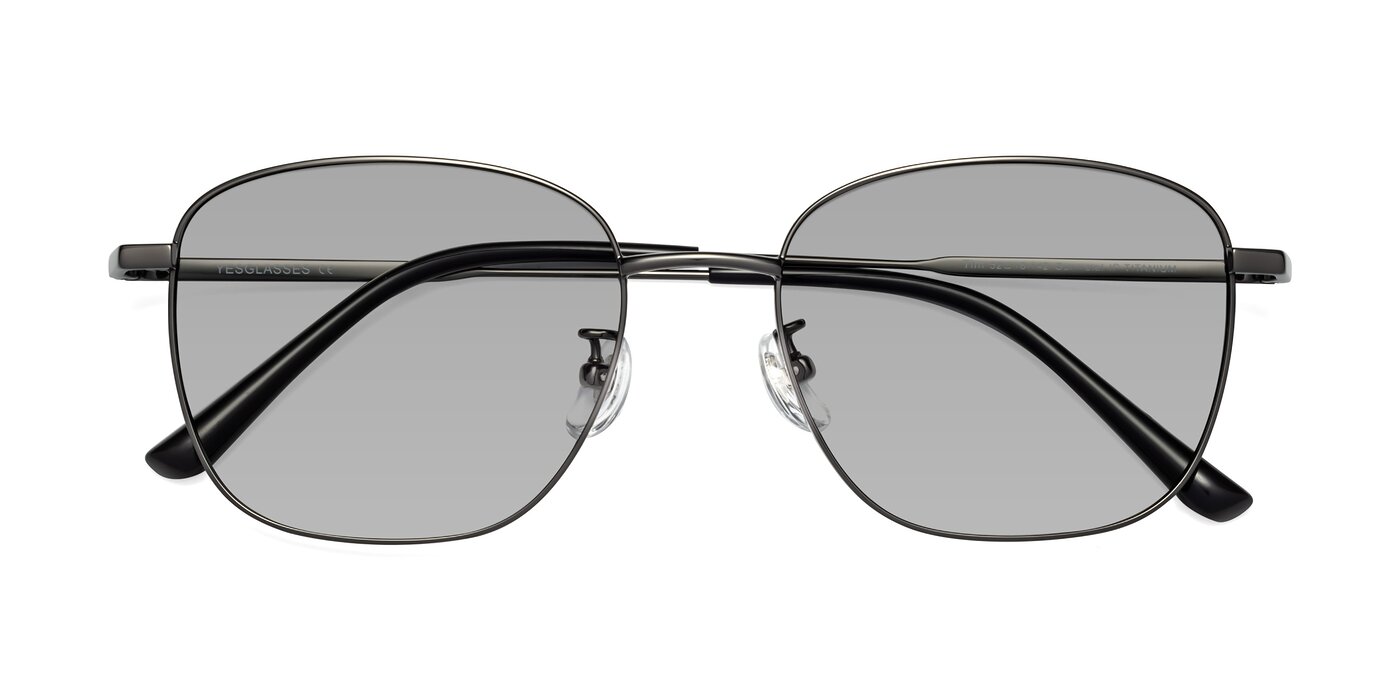 Tim - Gunmetal Tinted Sunglasses