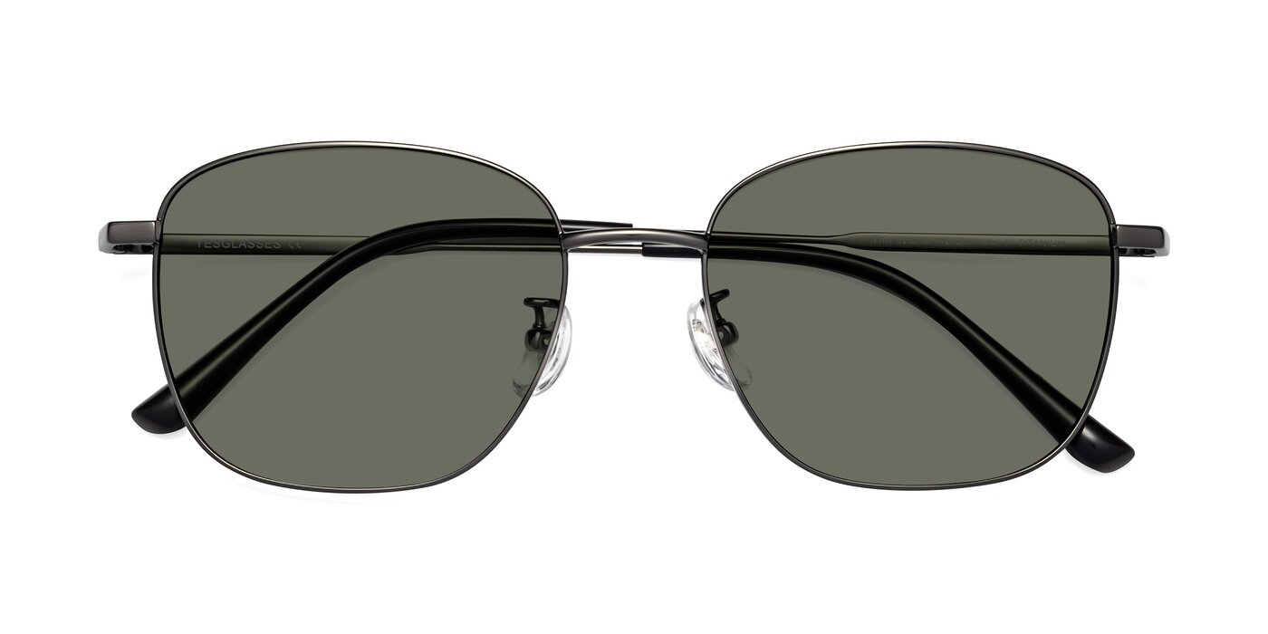 Tim - Gunmental Polarized Sunglasses