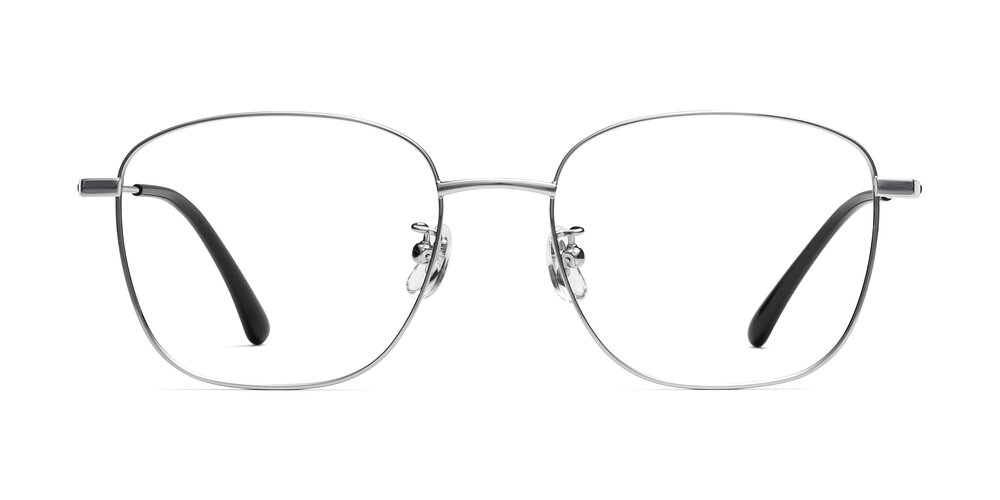 Tim - Silver Eyeglasses