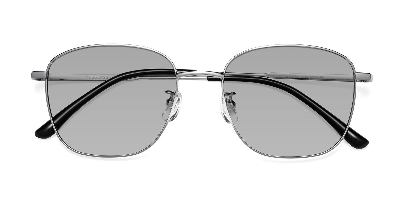 Tim - Silver Tinted Sunglasses