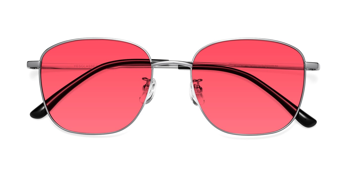 Tim - Silver Tinted Sunglasses