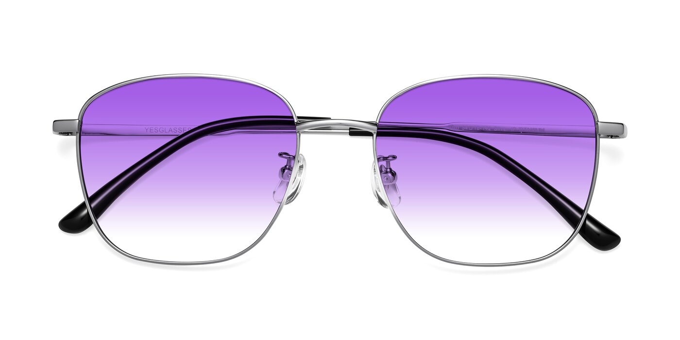 Tim - Silver Gradient Sunglasses