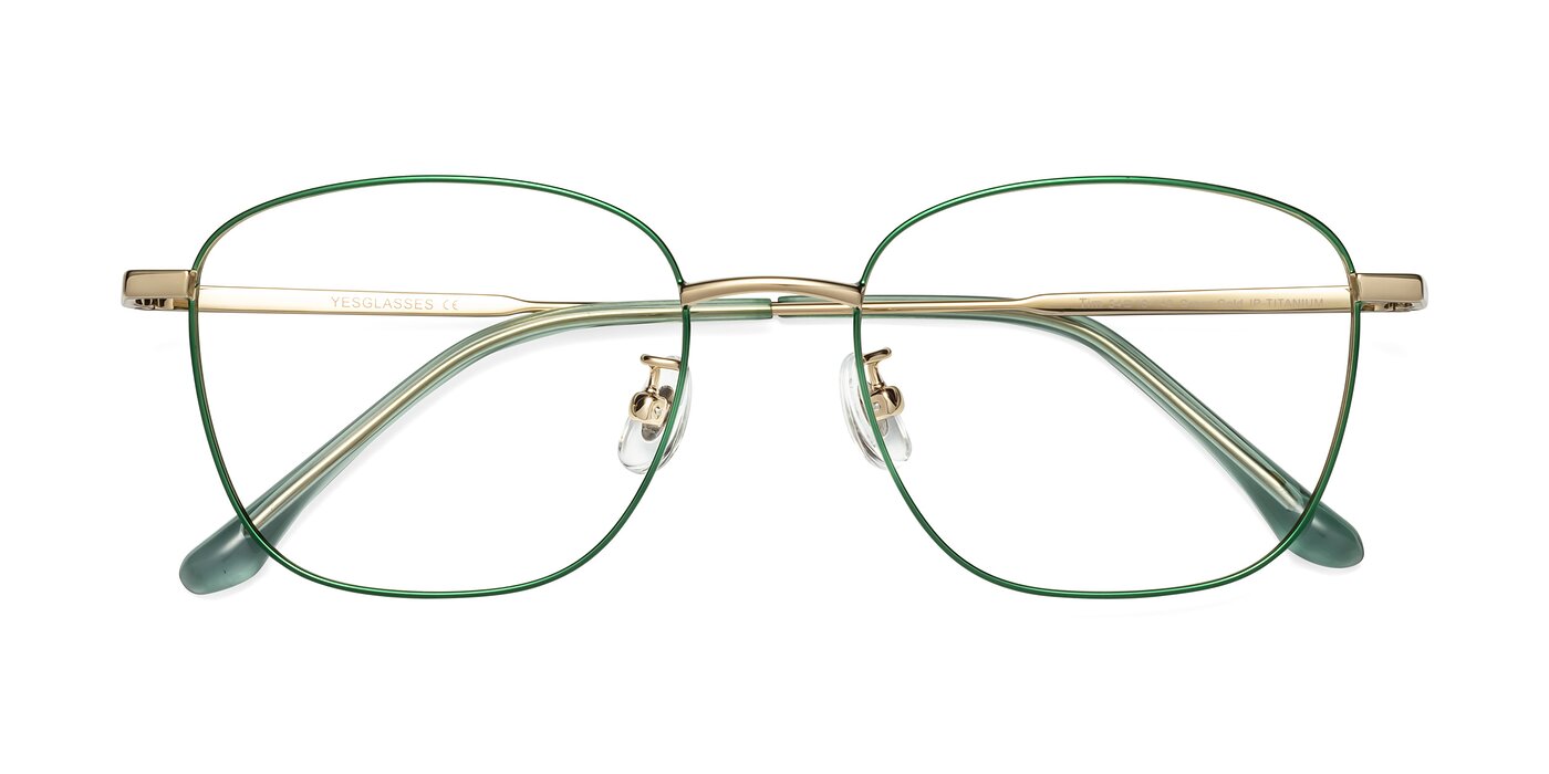 Tim - Green Reading Glasses