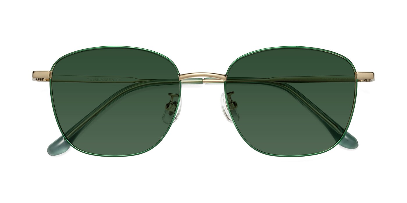 Tim - Green Tinted Sunglasses