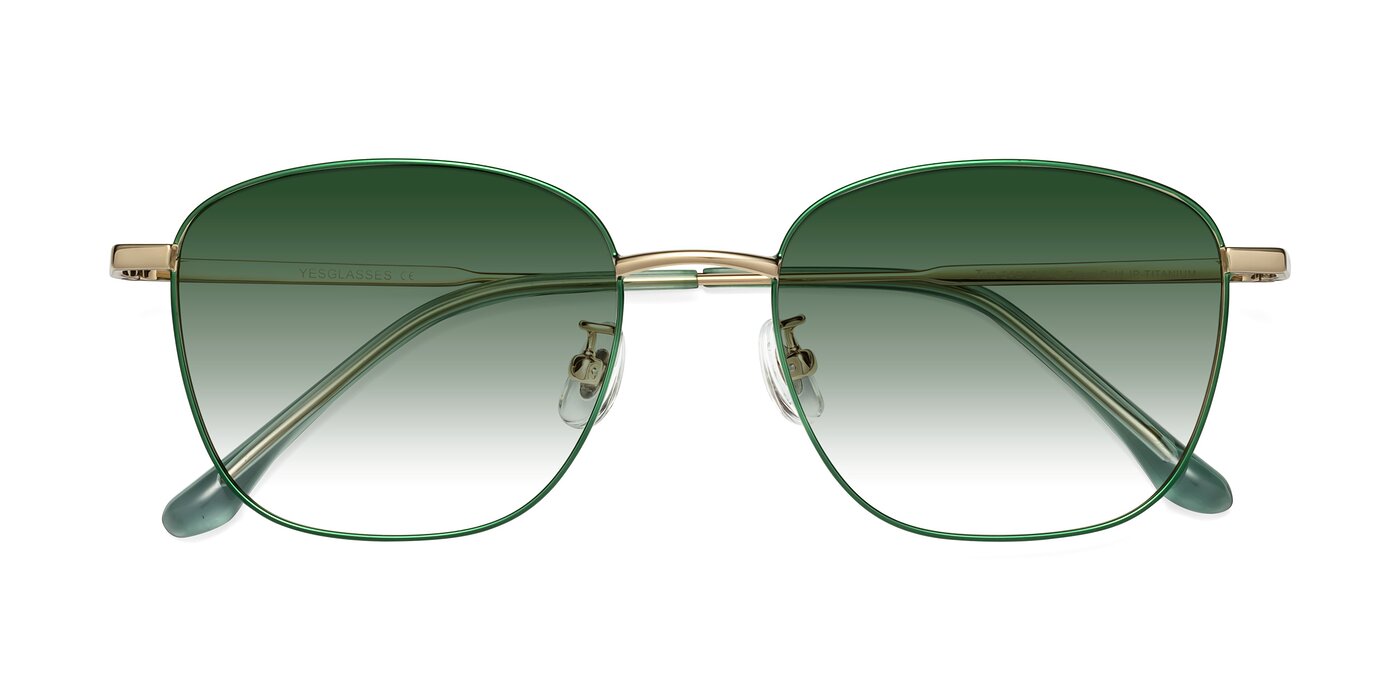 Tim - Green Gradient Sunglasses