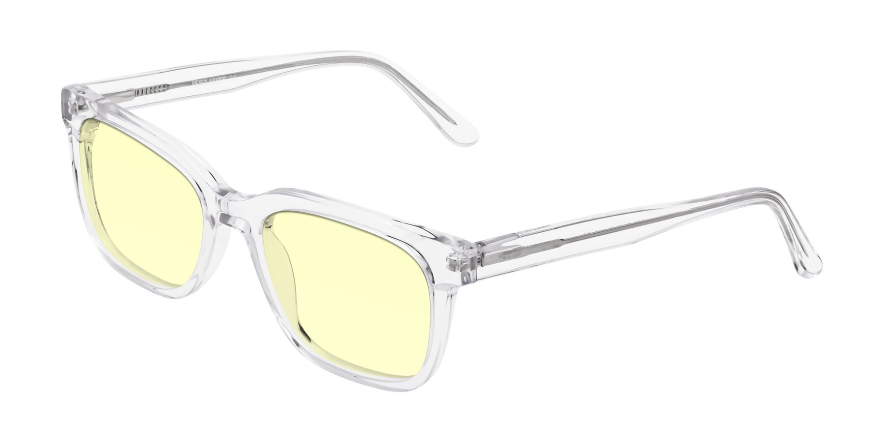 Angle of 1052 in Clear with Light Yellow Tinted Lenses