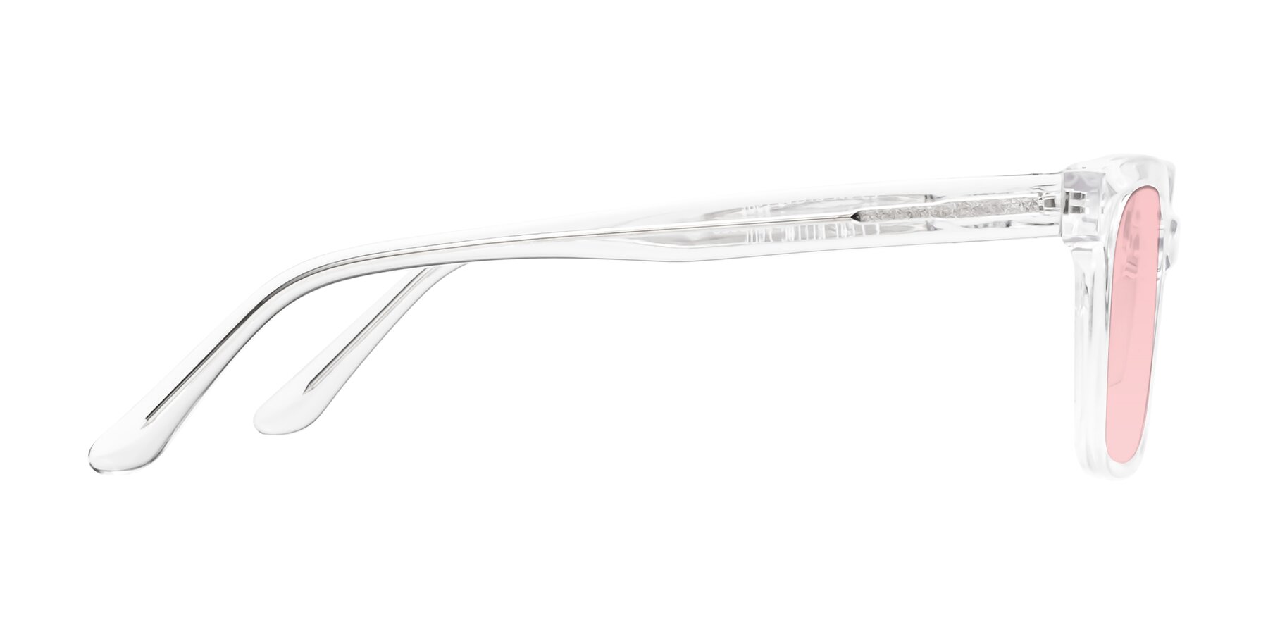 Side of 1052 in Clear with Light Garnet Tinted Lenses