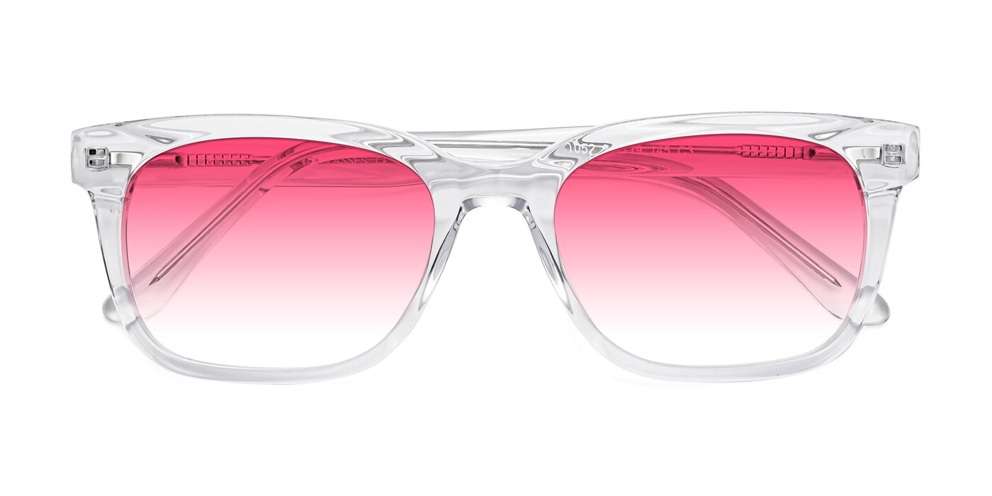 1052 - Clear Gradient Sunglasses