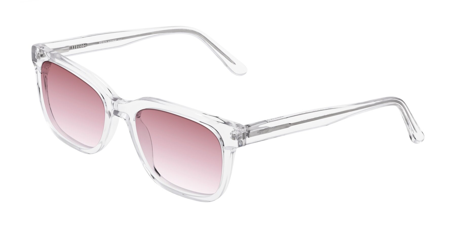 Angle of 1052 in Clear with Garnet Gradient Lenses