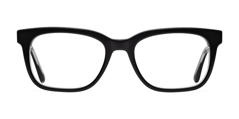 1052 - Black/Clear Eyeglasses
