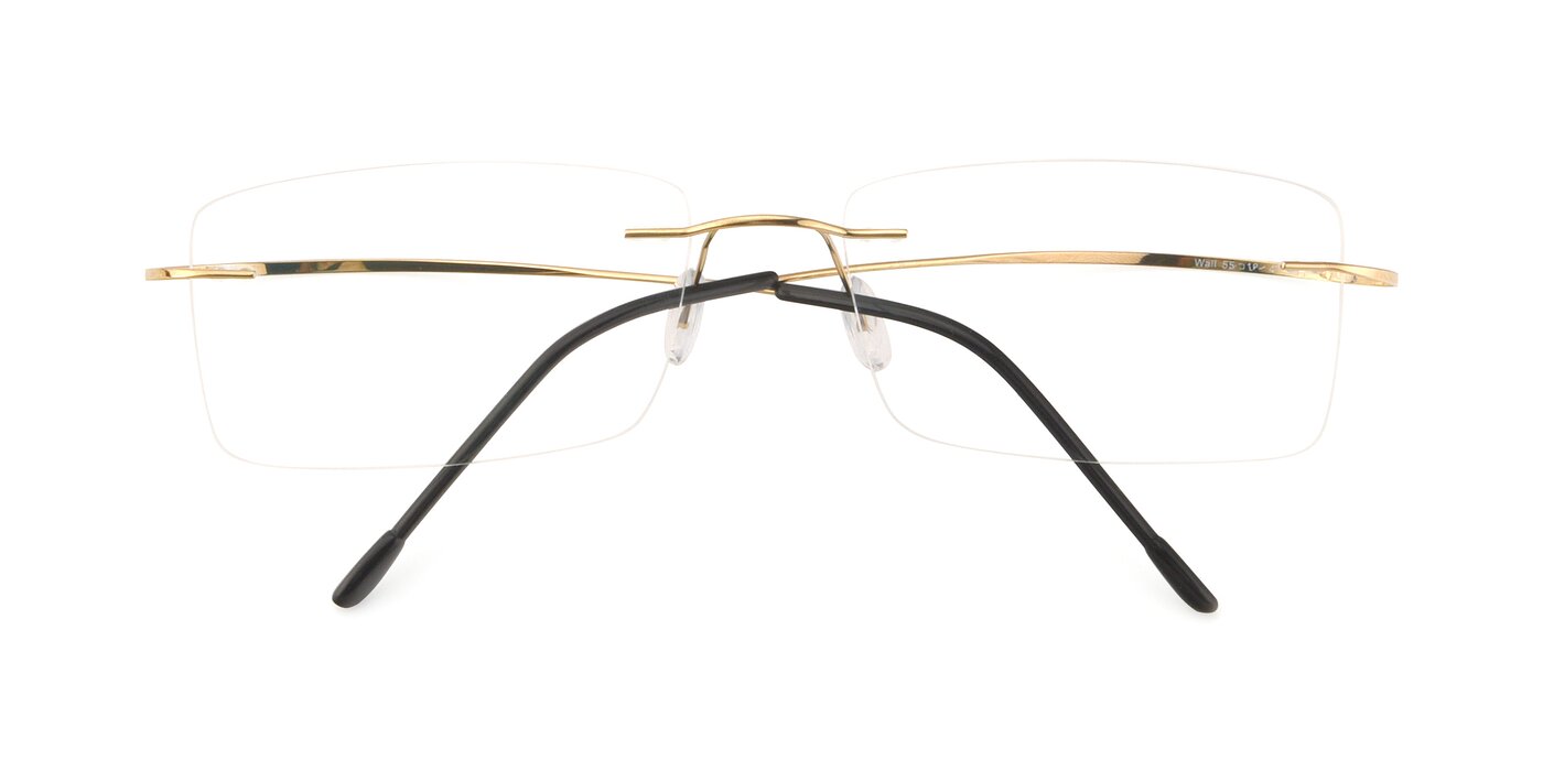 Wall - Gold Reading Glasses