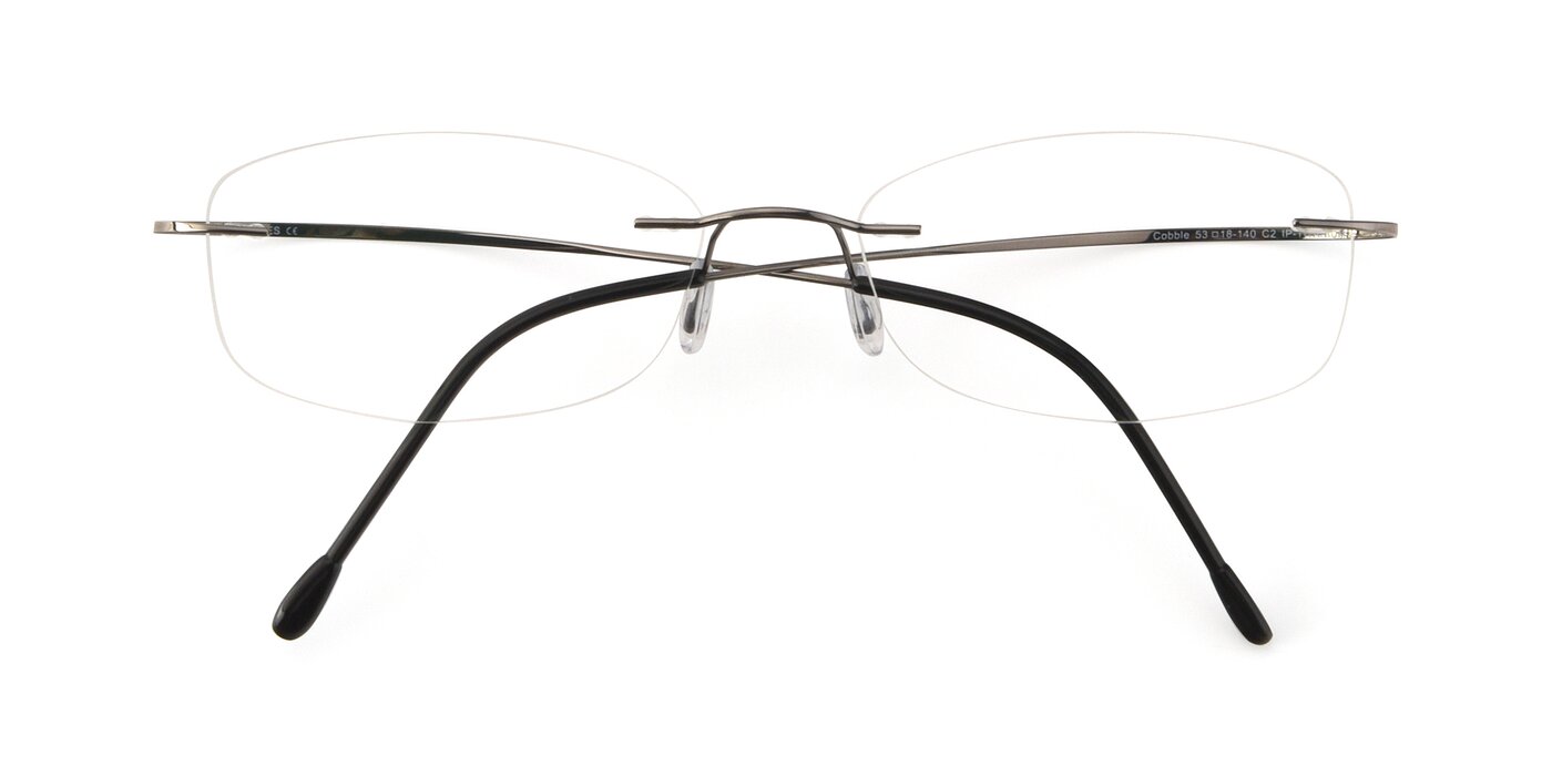 Cobble - Gunmetal Eyeglasses