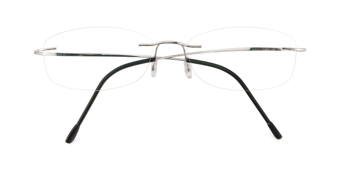 Cobble - Silver Reading Glasses
