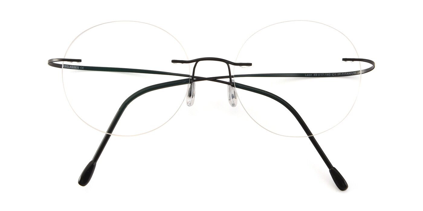 Leon - Black Eyeglasses