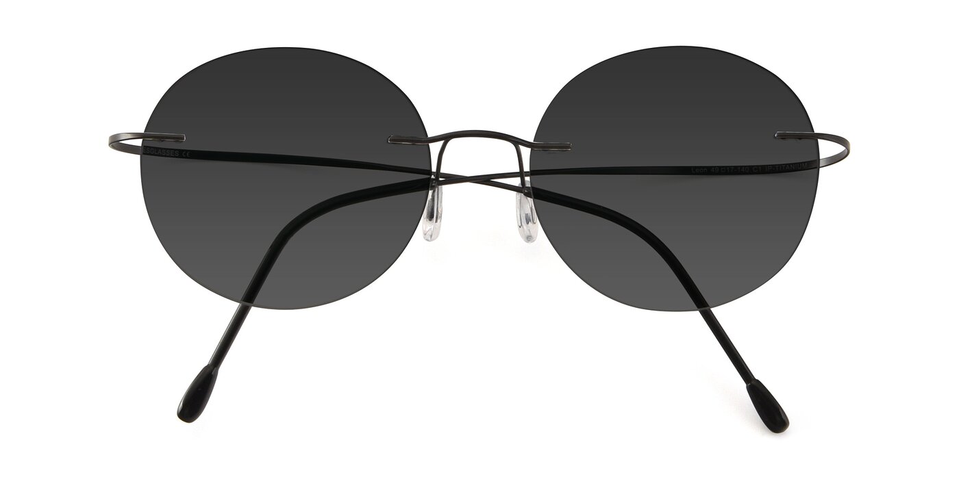 Leon - Black Tinted Sunglasses