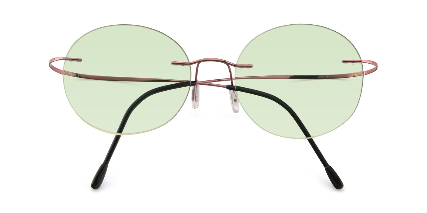 Leon - Light Pink Tinted Sunglasses