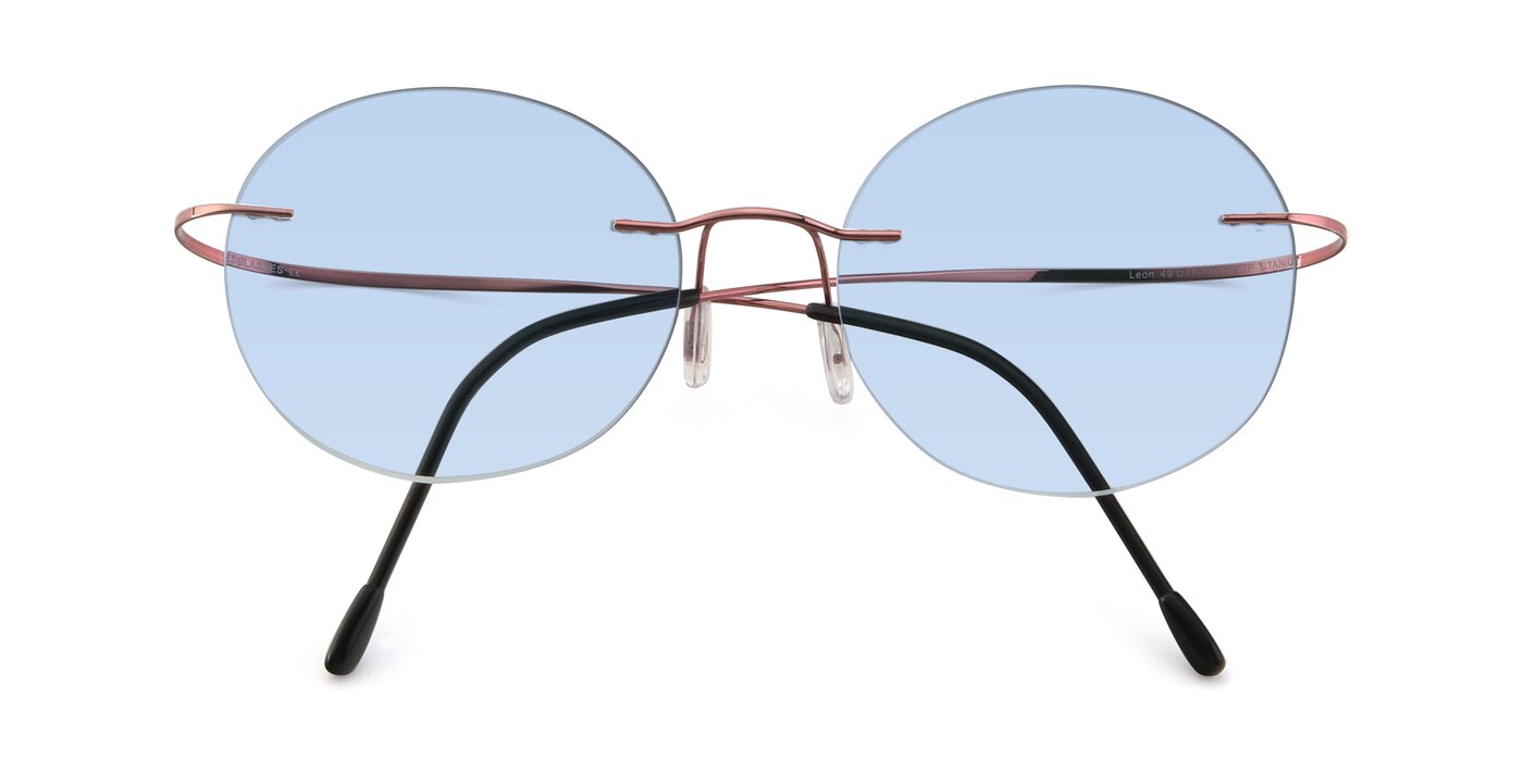 Leon - Light Pink Tinted Sunglasses