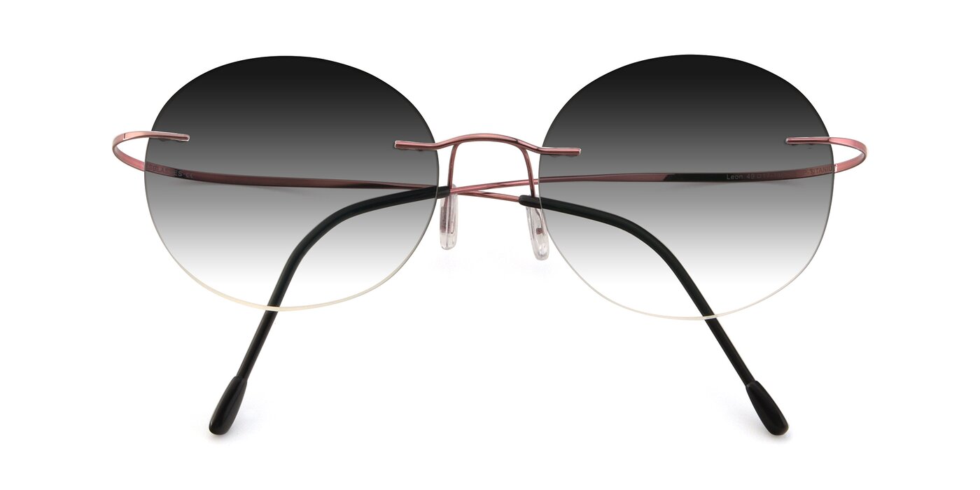 Leon - Light Pink Gradient Sunglasses