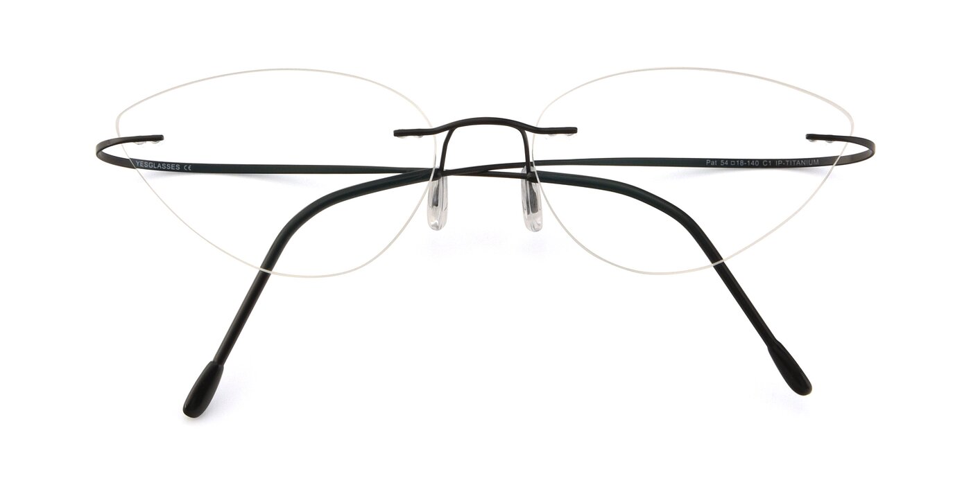 Pat - Black Eyeglasses