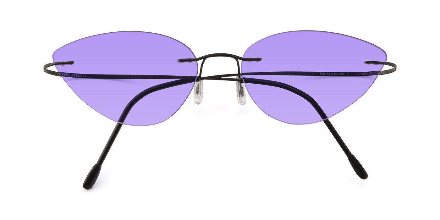 Pat - Black Tinted Sunglasses